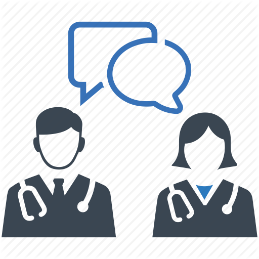 Talk With Doctor Icon Free Icons