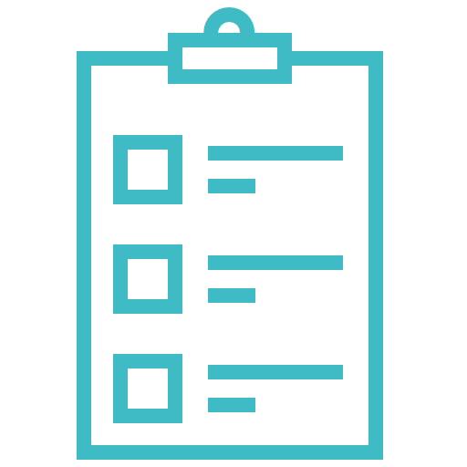 List, Tasks Icon Free Of Construction Project Minimalistic Line