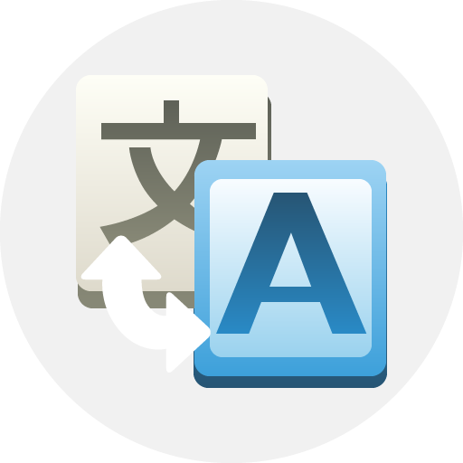 Translate Icon Basic Round Social Iconset S Icons