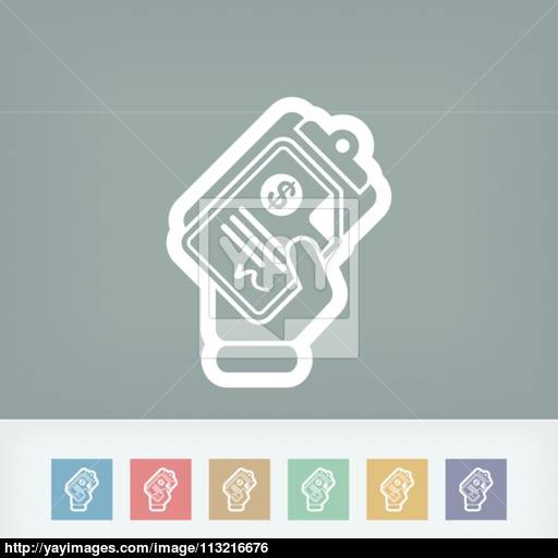 Money Document Icon Vector