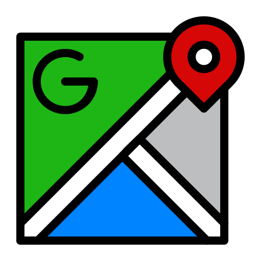 Google, Maps, Gps, Navigation, Traffice, Direction Icon Free