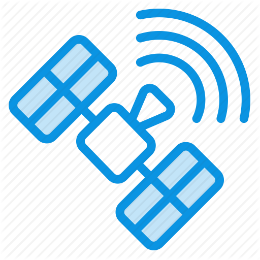 Gps, Satellite Icon