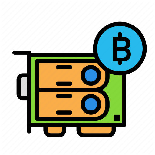 Blockchain, Currency, Finance, Gpu, Network Icon