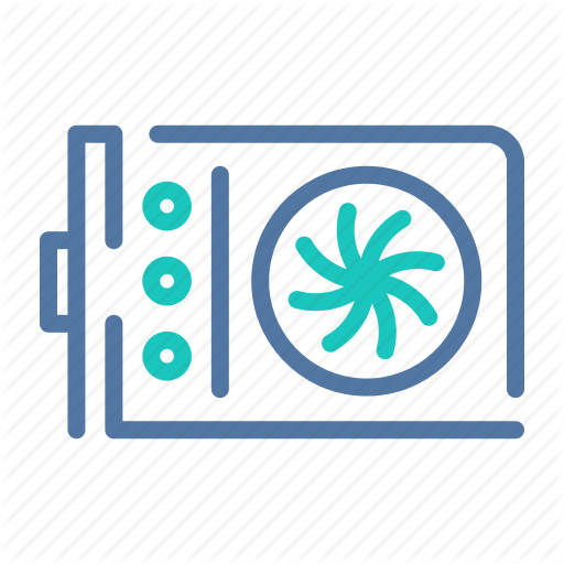 Card, Computing, Gpu, Graphic, Hashpower, Mining, Processing Icon