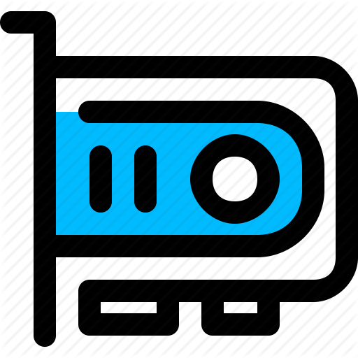 Display Adapter, Gpu, Graphics Card, Vga, Video Card Icon