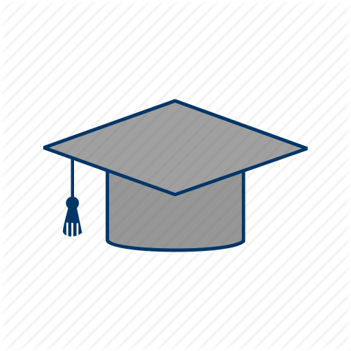 Diploma, Education, Graduation, Graduation Cap Icon