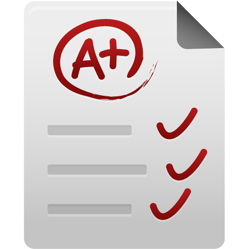 Test, Paper, Grade Icon