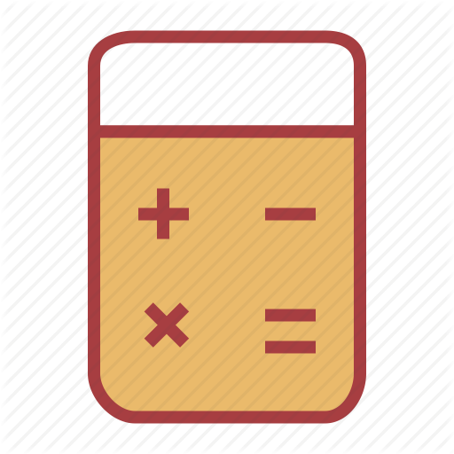 Calculator, Math, Mathematics, School Icon