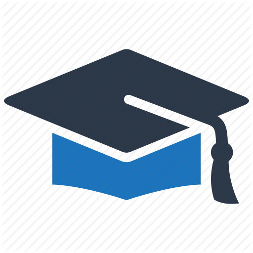 Cap, Graduation, Hat Icon