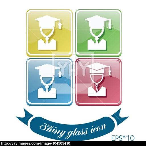 Graduate Hat Avatar Symbol Icon College Or Institute Graduation