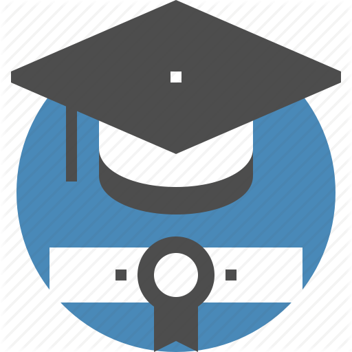 Degree, Diploma, Education, Graduation, Hat, Knowledge, Student Icon