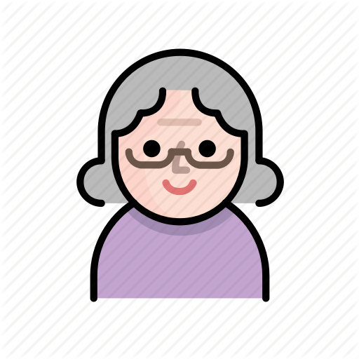 Family, Grandma, Member, Old, Old People, Senior, User Icon
