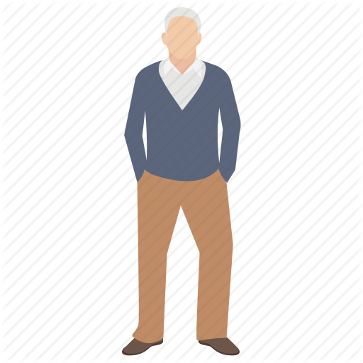 Father, Grandfather, Grandpa, Oldman, Senior Citizen Icon