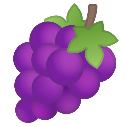 Grapes Icon Noto Emoji Food Drink Iconset Google