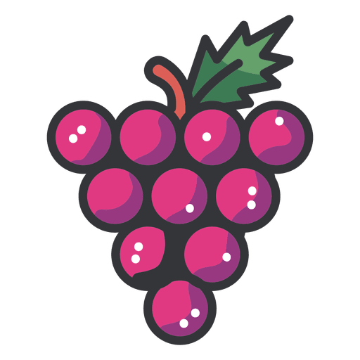 Grapes Cluster Icon