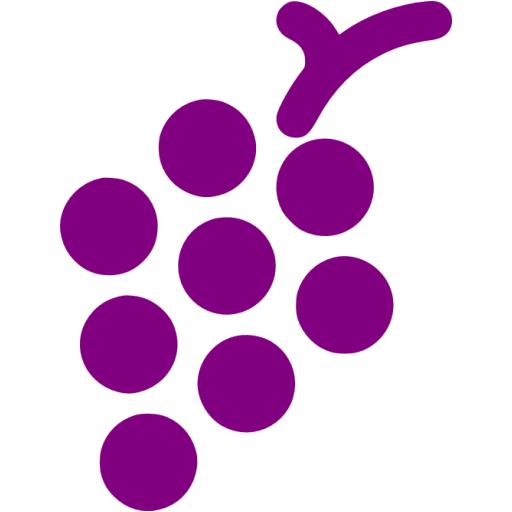 Purple Grapes Icon