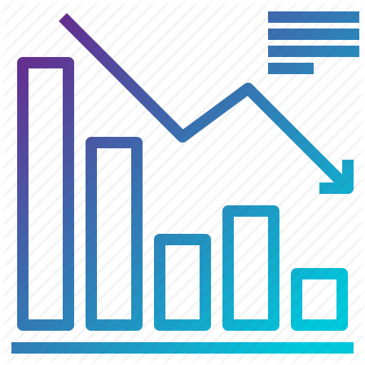 Chart, Decrease, Graph Icon