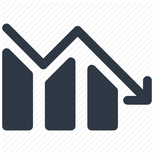 Chart, Down, Graph, Graph Icon, Statistics Icon