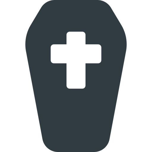 Holyday, Halloween, Coffin, Grave, Dead Icon Free Of Halloween Glyph