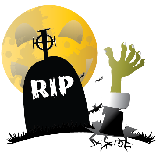 Grave, Scary, Halloween, Hand Icon