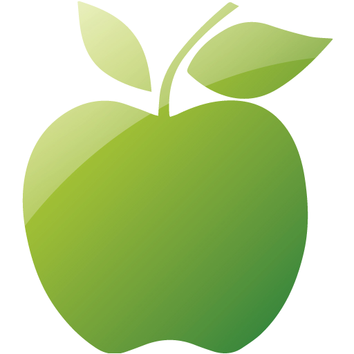 Web Green Apple Icon