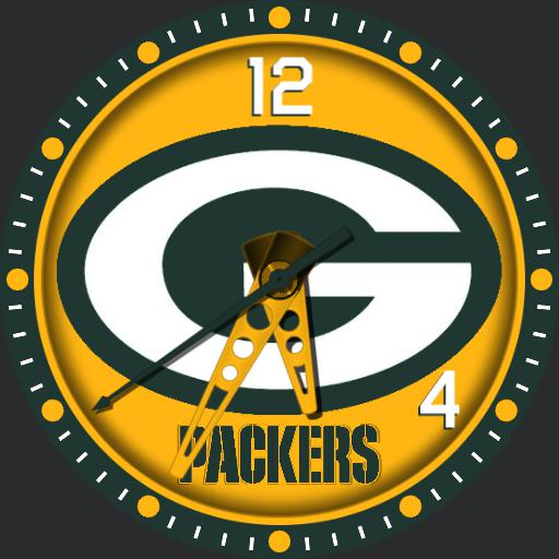 Sports Nfl Green Bay Packers Watchfaces For Smart Watches