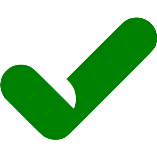 Green Check Icon Transparent Png Clipart Free Download