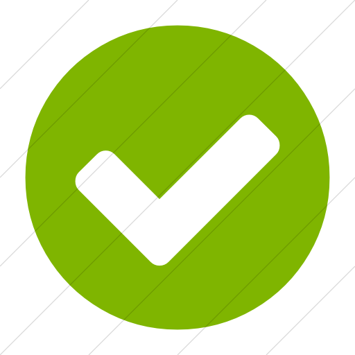 Simple Green Bootstrap Font Awesome Check Circle Icon