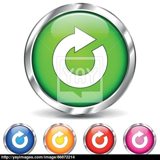 Vector Refresh Chrome Icons Vector