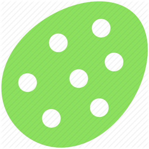 Dot, Easter, Egg, Ornament, Pattern, Polka, Spring Icon