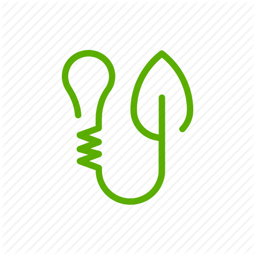 Clean, Electric, Energy, Green, Power, Renewable, Sustainable Icon