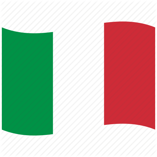 Green, It, Italian Flag, Italy, Red, Rome, Waving Flag Icon