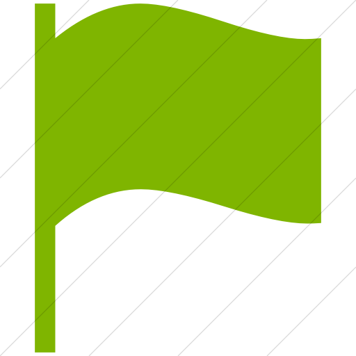 Simple Green Classica Black Flag Icon