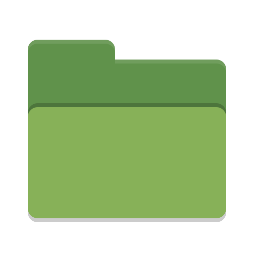 Folder Green Drag Accept Icon Papirus Places Iconset Papirus