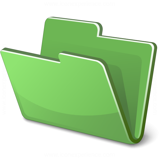 Iconexperience V Collection Folder Green Icon