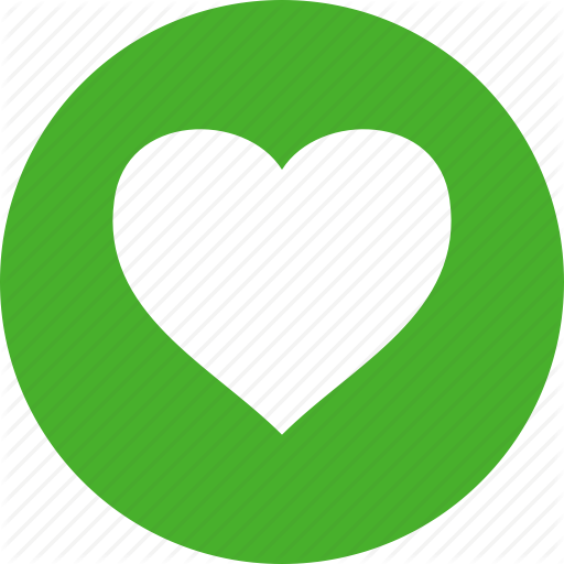 Circle, Dating, Favorite, Green, Heart, Like, Love Icon