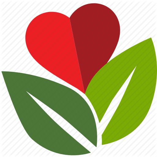 Environment, Green, Heart, Leaves, Love, Nature, Tree Icon