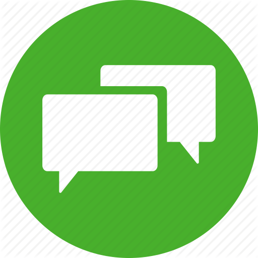 Advice, Chat, Circle, Communication, Conversation, Green Icon