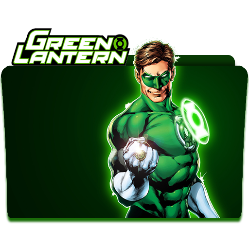 Green Lantern Folder Icon