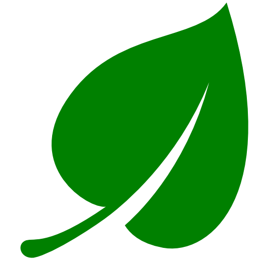 Green Leaf Icon at GetDrawings | Free download