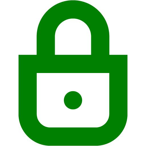 Green Lock Icon
