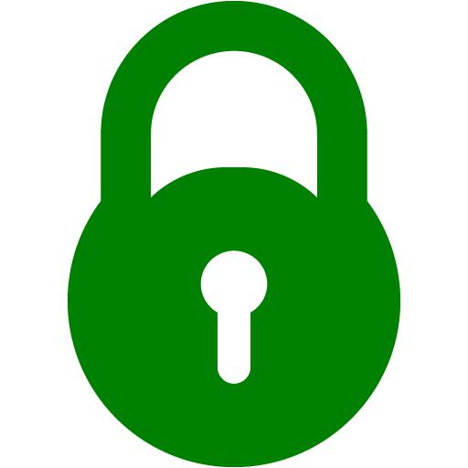 Green Lock Icon