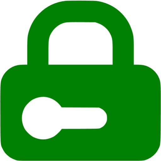 Green Padlock Icon