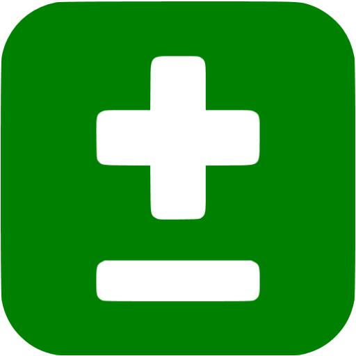 Green Plus Minus Icon