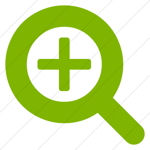 Simple Green Bootstrap Font Awesome Search Plus Icon