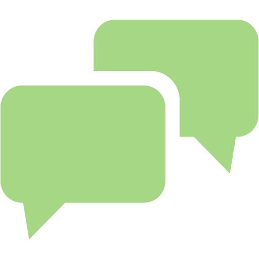 Guacamole Green Speech Bubble Icon
