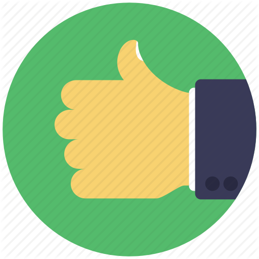 Approval, Best, Hand Gesture, Like, Thumbs Up Icon
