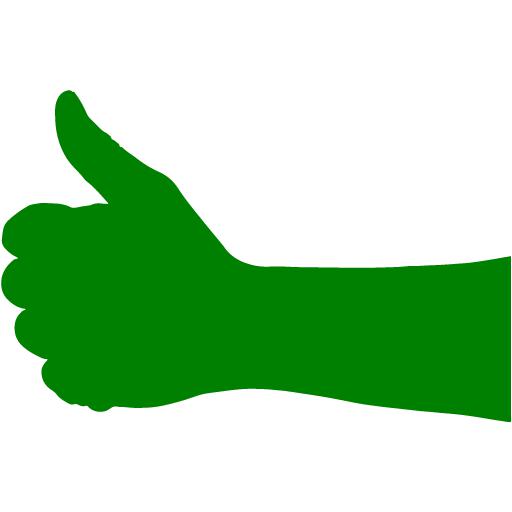 Green Thumbs Up Icon