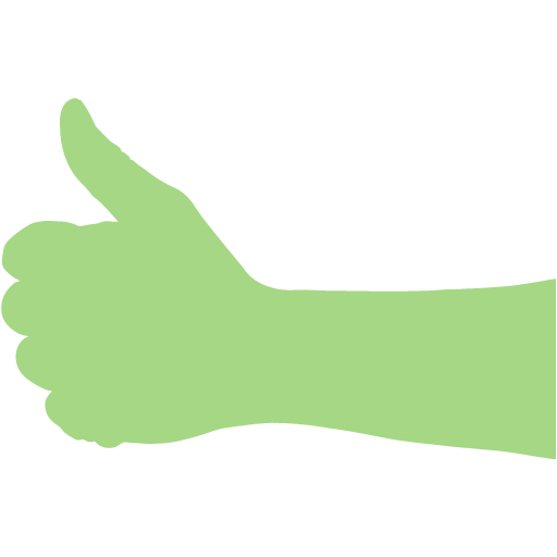 Guacamole Green Thumbs Up Icon
