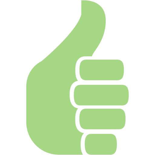 Guacamole Green Thumbs Up Icon